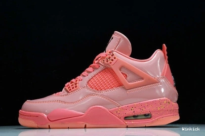 NRG WMNS BLACK-VOLT' PUNCH JORDAN AQ9128-600 RETRO AIR 4 'HOT 1113